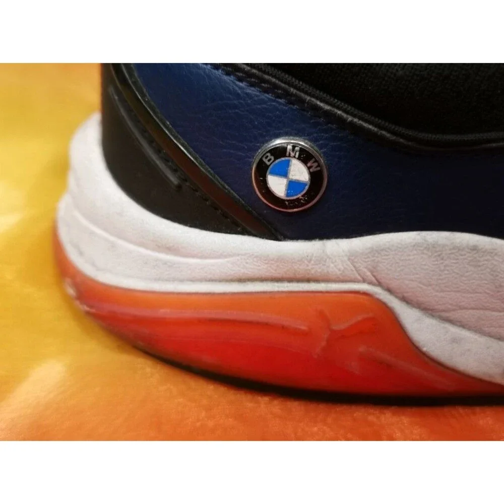 Men's Puma BMW Electron E Pro # 306927-01 Black Sneakers Size 12 No Insoles !